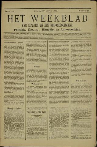 Het weekblad van Ijperen (1886-1906) 1888-10-27
