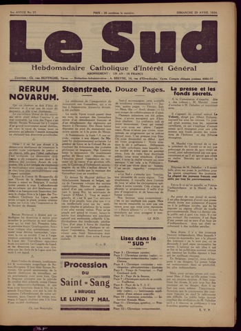 Le Sud (1934-1939) 1934-04-29