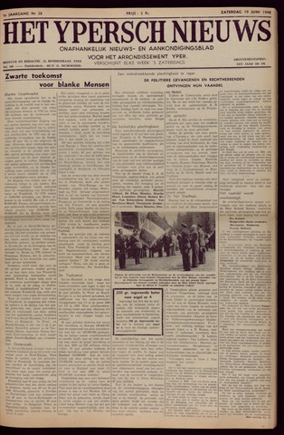 Het Ypersch nieuws (1929-1971) 1948-06-19