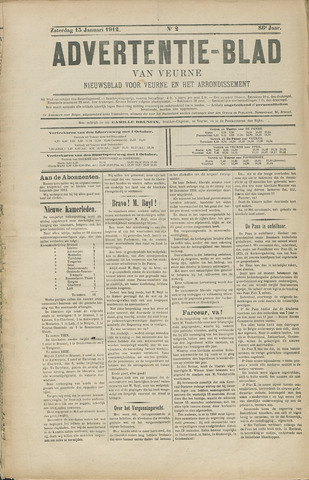 Het Advertentieblad (1825-1914) 1912-01-13