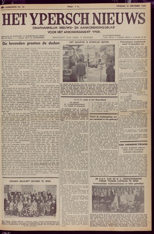 Het Ypersch nieuws (1929-1971) 1969-10-31