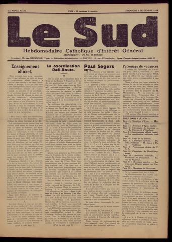 Le Sud (1934-1939) 1934-09-09