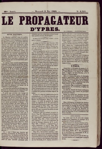Le Propagateur (1818-1871) 1863-05-06