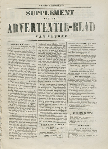 Het Advertentieblad (1825-1914) 1872-02-07