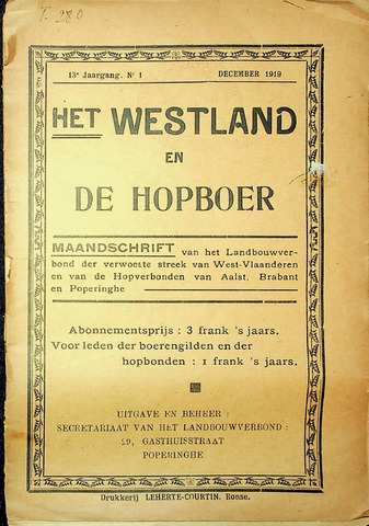 De Hopboer (1904-1984) 1919