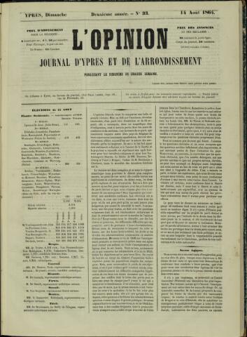 L’Opinion (1863 - 1873) 1864-08-14
