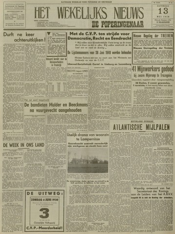 Het Wekelijks Nieuws (1946-1990) 1950-05-13