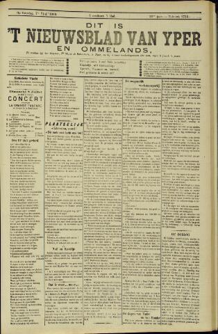 Nieuwsblad van Yperen en van het Arrondissement (1872 - 1912) 1900-07-07