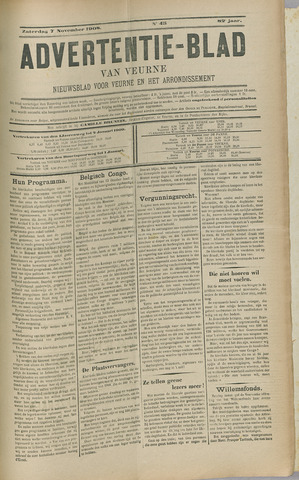 Het Advertentieblad (1825-1914) 1908-11-07