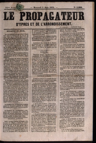 Le Propagateur (1818-1871) 1871-06-07