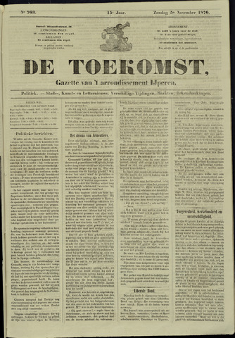 De Toekomst (1862-1894) 1876-11-05