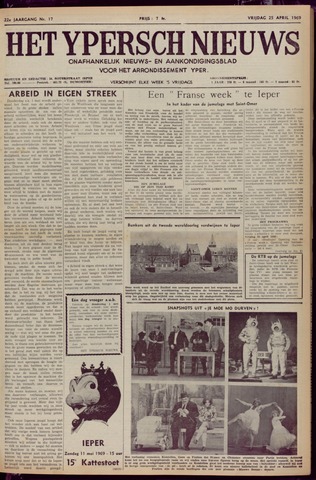 Het Ypersch nieuws (1929-1971) 1969-04-25
