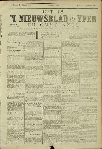 Nieuwsblad van Yperen en van het Arrondissement (1872 - 1912) 1908-10-17