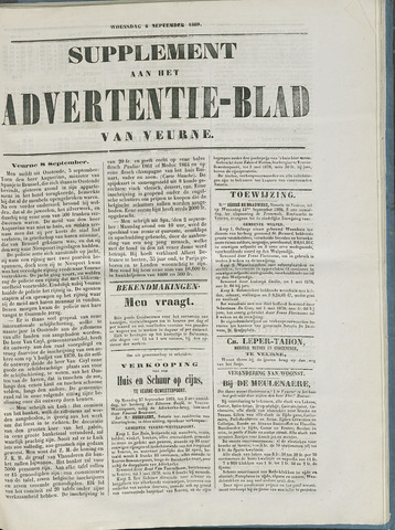 Het Advertentieblad (1825-1914) 1869-09-08