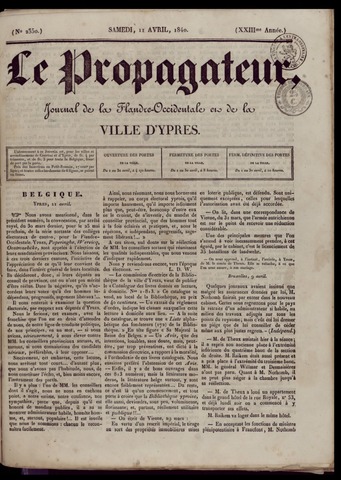 Le Propagateur (1818-1871) 1840-04-11