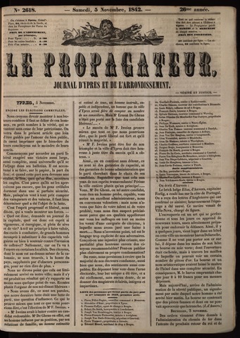 Le Propagateur (1818-1871) 1842-11-05