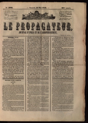 Le Propagateur (1818-1871) 1846-05-23