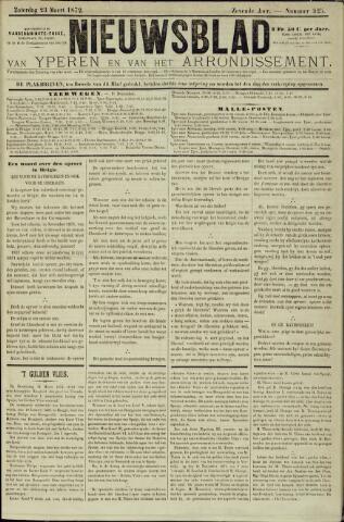 Nieuwsblad van Yperen en van het Arrondissement (1872 - 1912) 1872-03-23