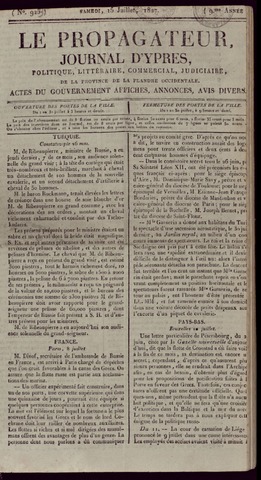 Le Propagateur (1818-1871) 1827-07-15