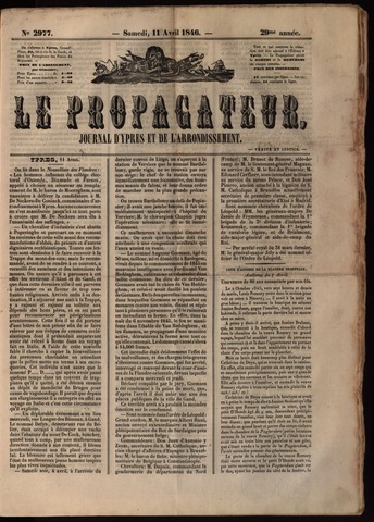 Le Propagateur (1818-1871) 1846-04-11