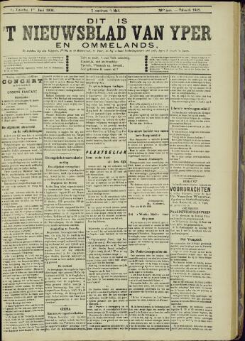 Nieuwsblad van Yperen en van het Arrondissement (1872-1912) 1901-06-01