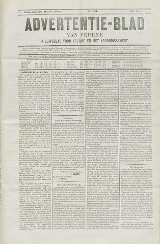 Het Advertentieblad (1825-1914) 1884-03-29