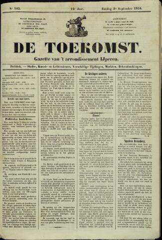 De Toekomst (1862-1894) 1875-09-05