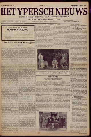 Het Ypersch nieuws (1929-1971) 1955-05-07