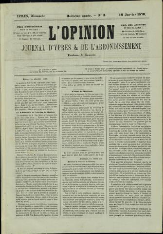 L’Opinion (1863 - 1873) 1870-01-16