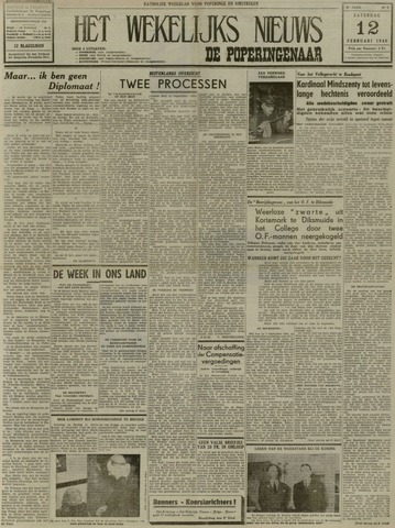 Het Wekelijks Nieuws (1946-1990) 1949-02-12