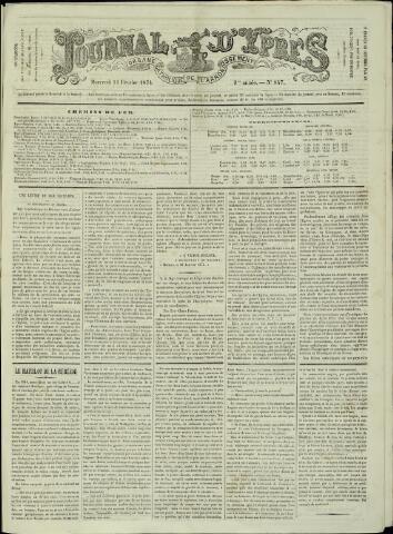 Journal d’Ypres (1874 - 1913) 1874-02-11