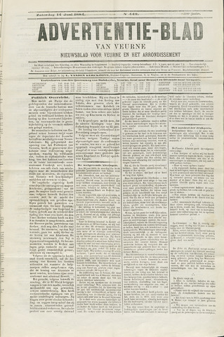 Het Advertentieblad (1825-1914) 1884-06-14