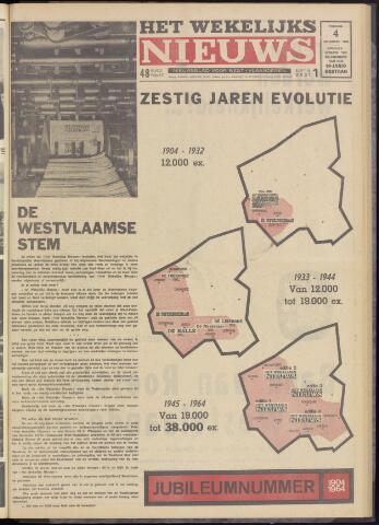Het Wekelijks Nieuws (1946-1990) 1964-12-04