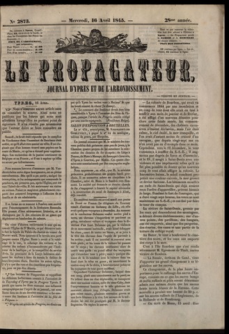 Le Propagateur (1818-1871) 1845-04-16