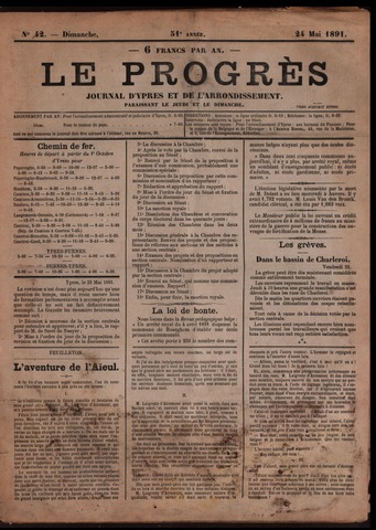 Le Progrès (1841-1914) 1891-05-24