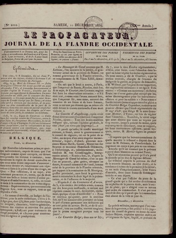 Le Propagateur (1818-1871) 1836-12-10