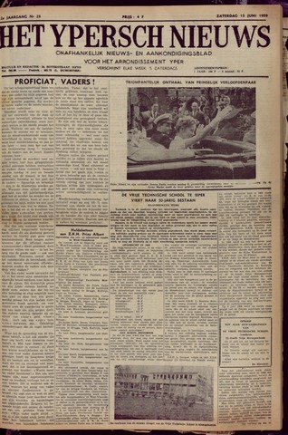 Het Ypersch nieuws (1929-1971) 1959-06-13
