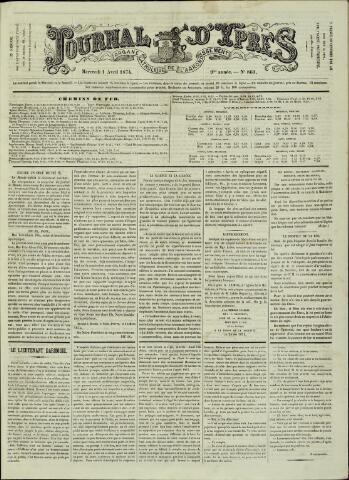 Journal d’Ypres (1874 - 1913) 1874-04-01