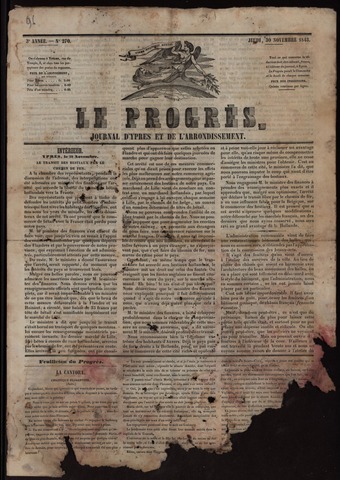 Le Progrès (1841-1914) 1843-11-30