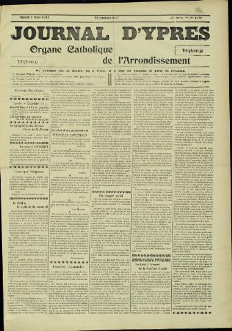 Journal d’Ypres (1874 - 1913) 1911-03-05
