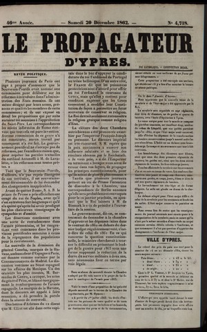 Le Propagateur (1818-1871) 1862-12-20