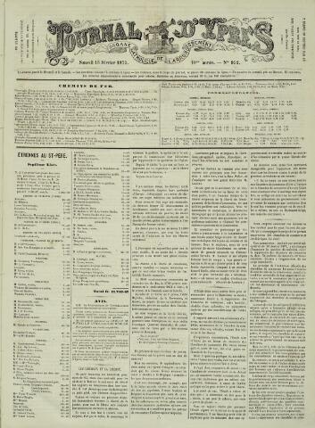 Journal d’Ypres (1874 - 1913) 1875-02-13