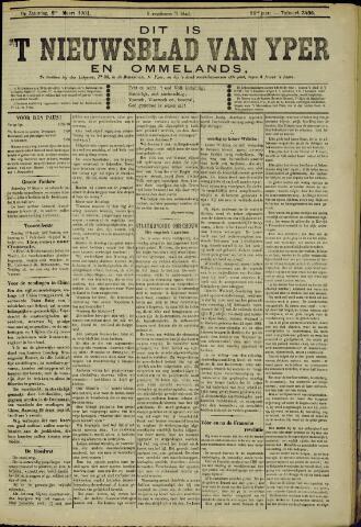Nieuwsblad van Yperen en van het Arrondissement (1872 - 1912) 1901-03-09