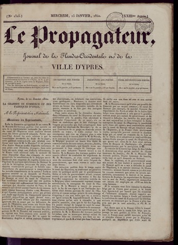 Le Propagateur (1818-1871) 1840-01-15