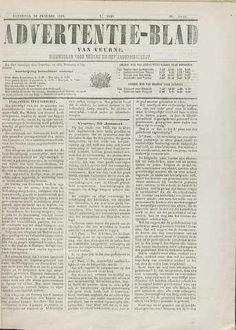 Het Advertentieblad (1825-1914) 1874-01-10