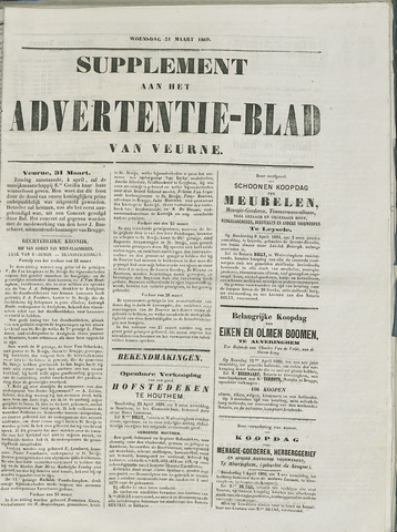 Het Advertentieblad (1825-1914) 1869-03-31
