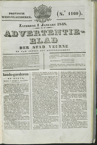 Het Advertentieblad (1825-1914) 1848-01-01