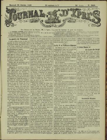 Journal d’Ypres (1874 - 1913) 1899-10-25