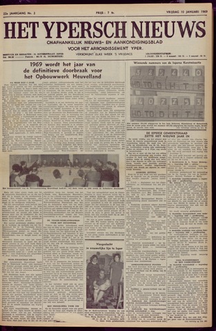 Het Ypersch nieuws (1929-1971) 1969-01-10