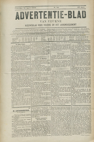 Het Advertentieblad (1825-1914) 1894-04-21